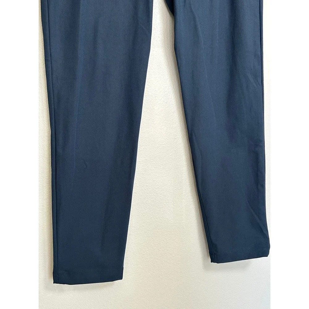 Lululemon ABC Slim-Fit 5 Pocket Pant Navy 33 x 28.5 Warpstreme performance golf